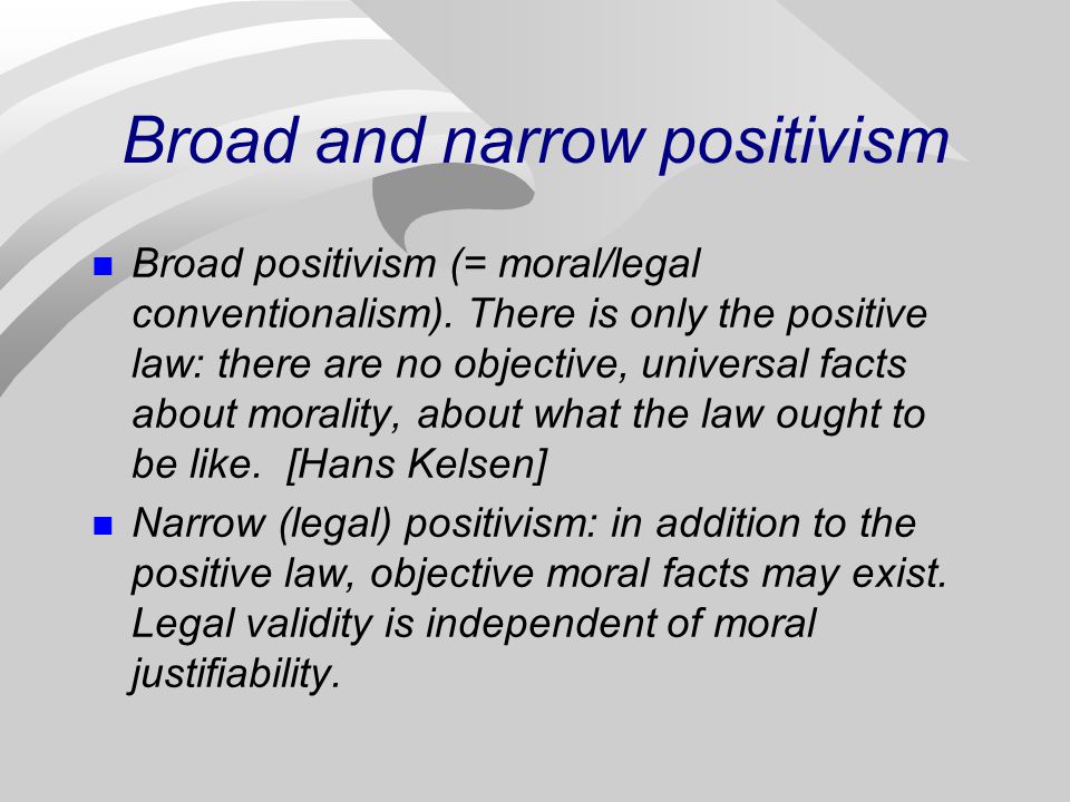 similarities between natural law and legal positivism